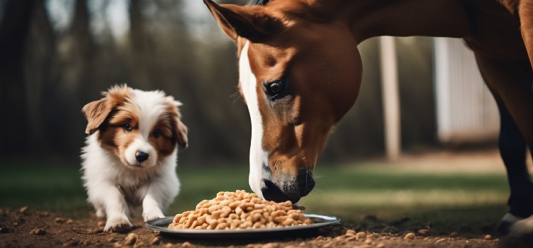 Can Horses Eat Dog Food A Nutritional Option In Their Diet
