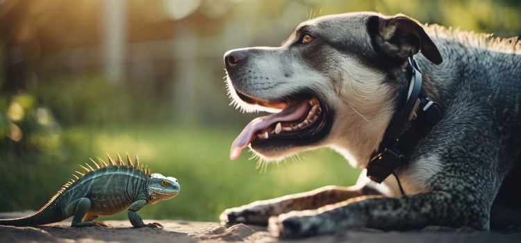 Are Iguanas Dangerous to Dogs Understanding the Risk