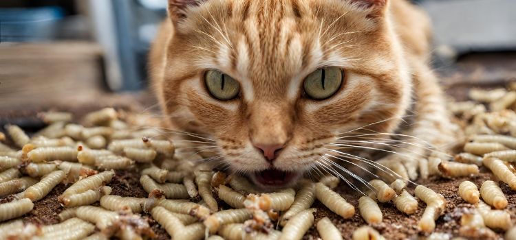 What Happens If a Cat Eats Maggots